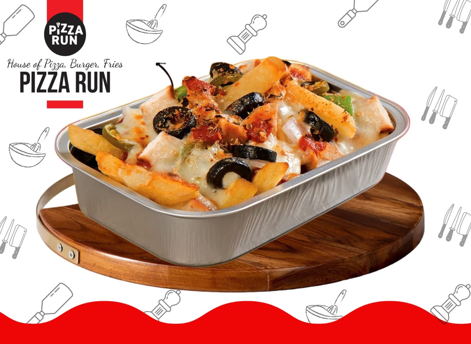 Pizza Fries Regular from Pizza Run Fast Food Karachi
