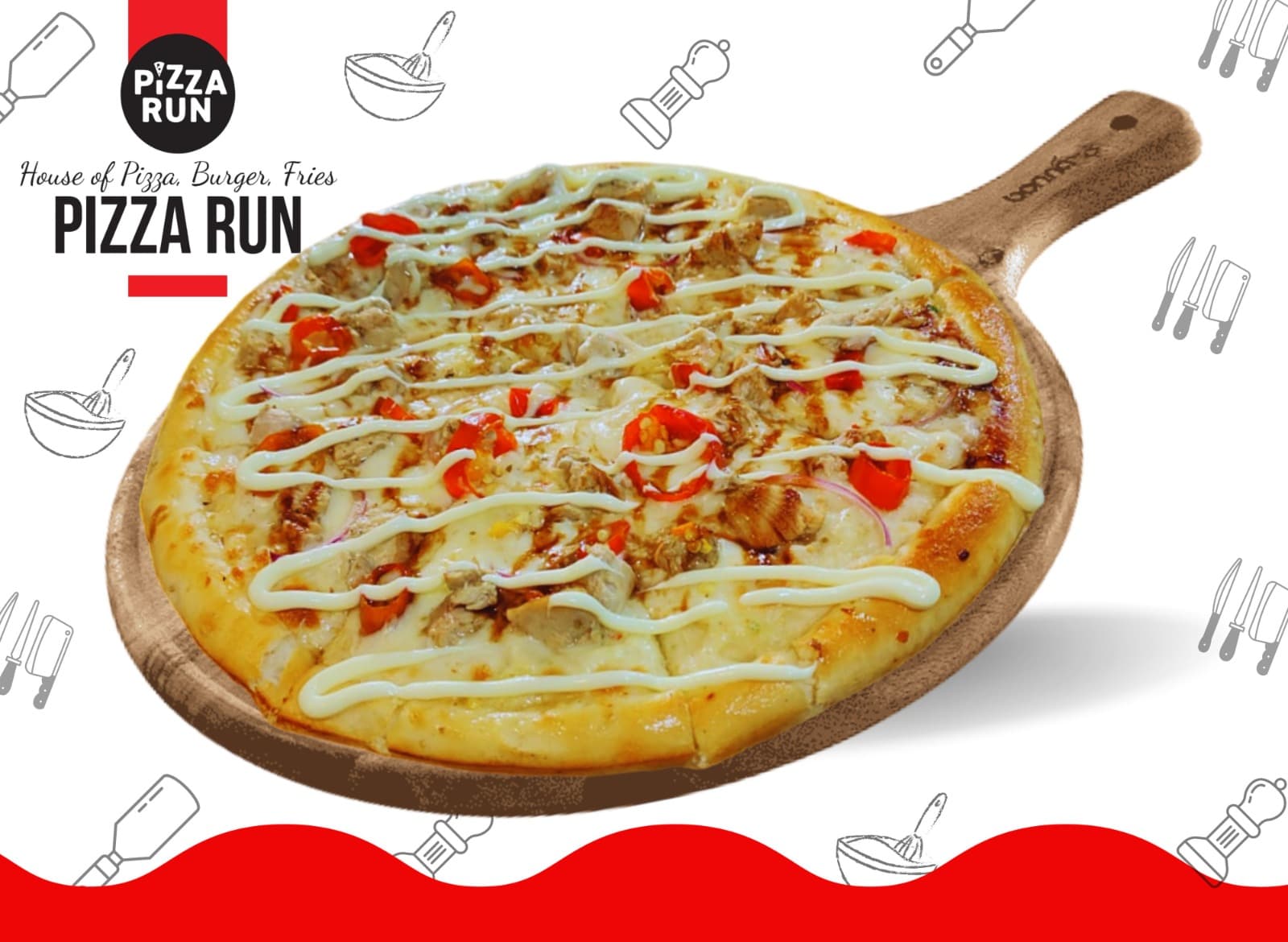 Lava Pizza from Pizza Run Fast Food Karachi