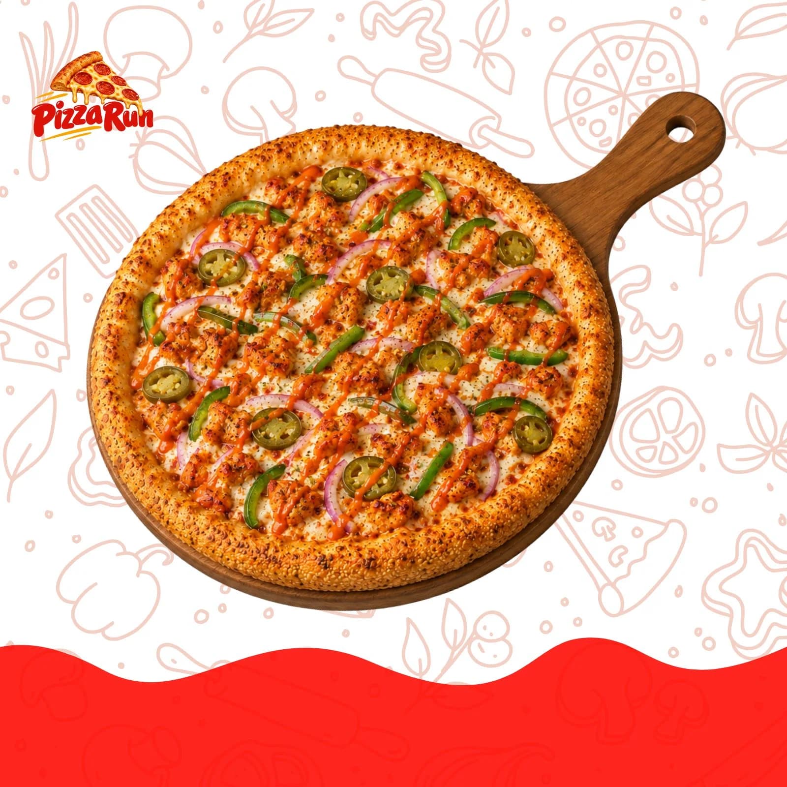 Mama Mia Classic Pizza from Pizza Run Fast Food Karachi