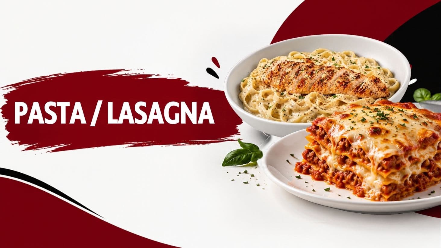 Pasta, Lasagna & Mac banner